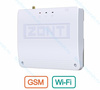 ZONT SMART NEW Отопительный GSM / Wi-Fi контроллер на стену и DIN-рейку