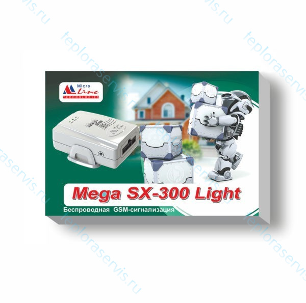 Охранная GSM-сигнализация MEGA SX-300 Light с WEB